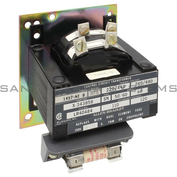 Allen Bradley 1497-N2 Control Circuit Transformer - X-343858 Product Image