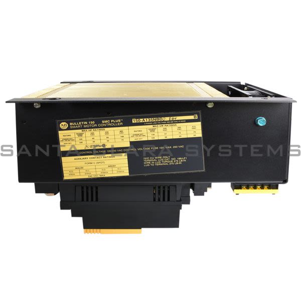 Allen Bradley 150-A135NBDD-8B4 SMC-Plus Smart Motor Controller Smart Motor Braking Product Image