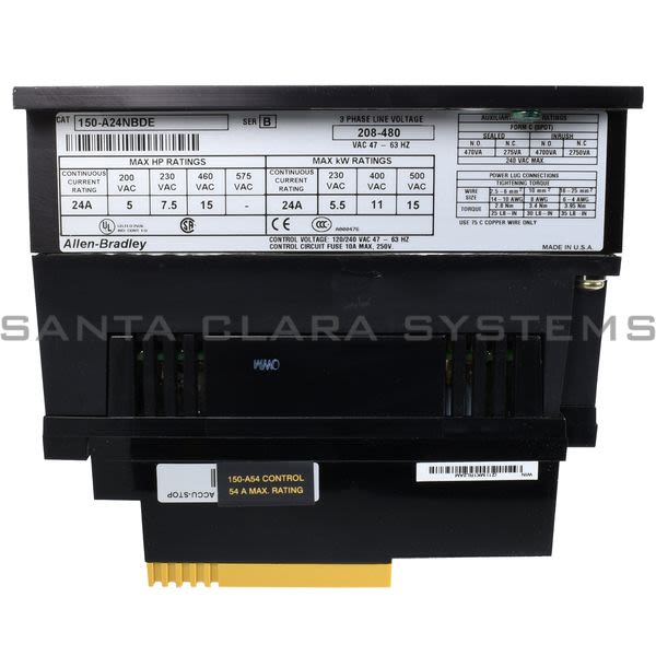 Allen Bradley 150-A24NBDE Motor Controller Product Image