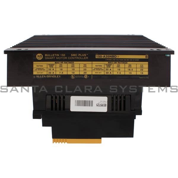 Allen Bradley 150-A35NBDD Smart Motor Controller | SMC Plus Product Image