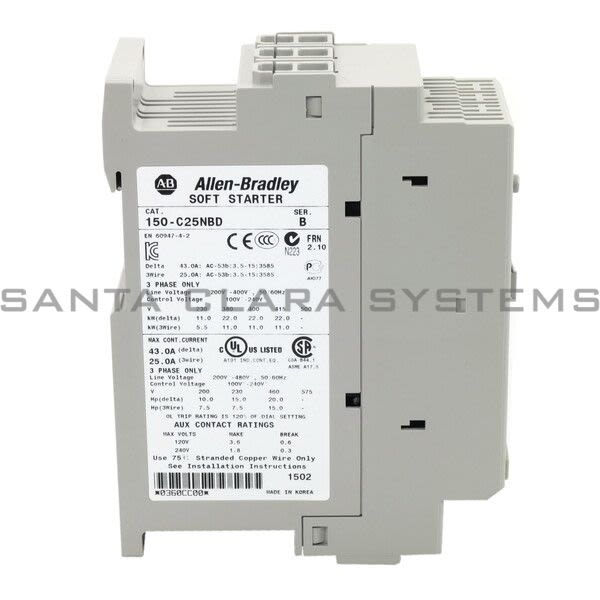 Allen Bradley 150-C25NBD SMC-3 Controller Product Image