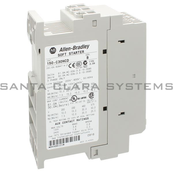 Allen Bradley 150-C30NCD Smart Motor Controller | SMC-3 Product Image