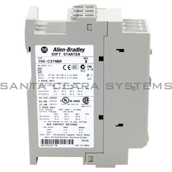 Allen Bradley 150-C37NBR Smart Motor Controller Product Image