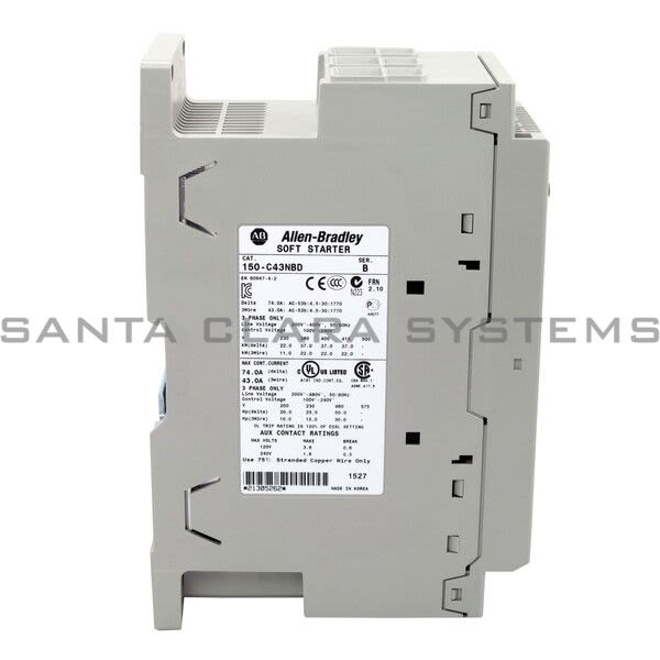 Allen Bradley 150-C43NBD Soft Starter Product Image