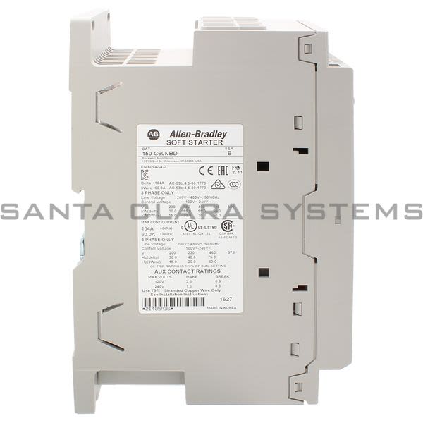 Allen Bradley 150-C60NBD Smart Motor Controller | SMC-3 Product Image