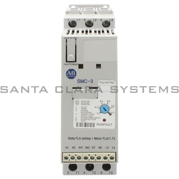 Allen Bradley 150-C9NCR Motor Controller SMC-3 Product Image