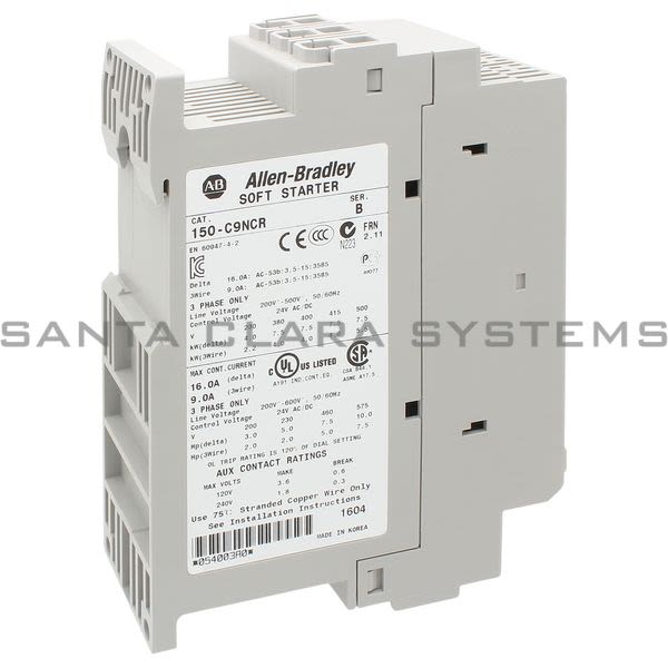 Allen Bradley 150-C9NCR Motor Controller SMC-3 Product Image