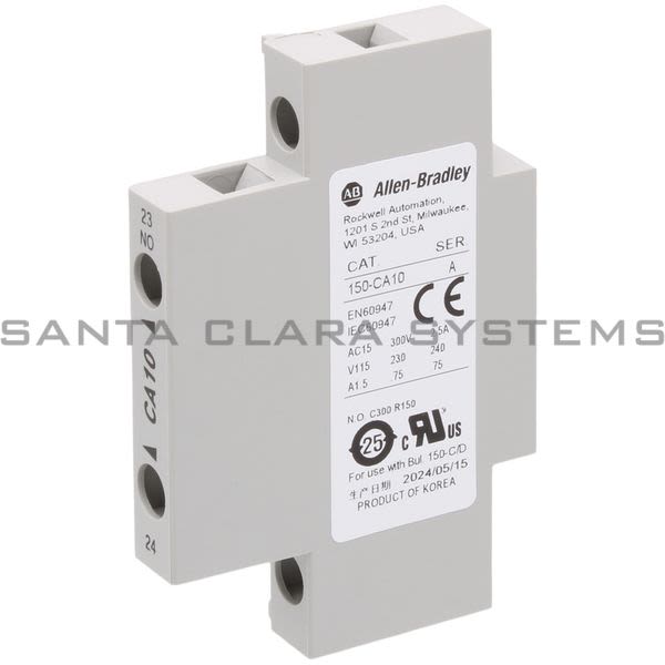 Allen Bradley 150-CA10 Auxiliary Contact Block Product Image