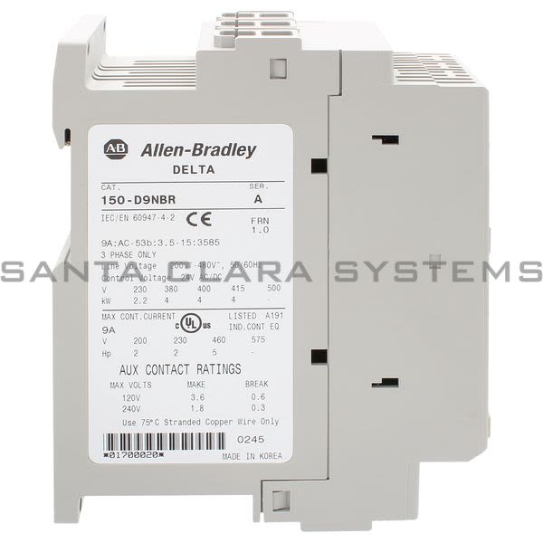 Allen Bradley 150-D9NBR Smart Motor Controller Product Image