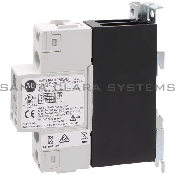 Allen Bradley 156-C1P20NAD Solid State Contactor Product Image