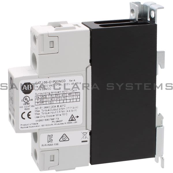 Allen Bradley 156-C1P20NCD Solid State Contactor Product Image