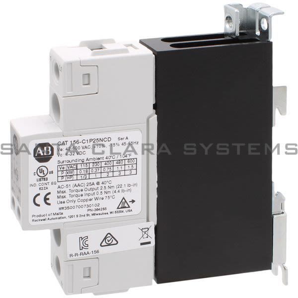 Allen Bradley 156-C1P25NCD Solid State Contactor Product Image