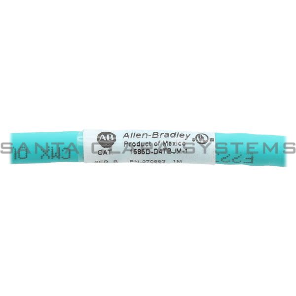 Allen Bradley 1585D-D4TBJM-1 Ethernet Cable Product Image