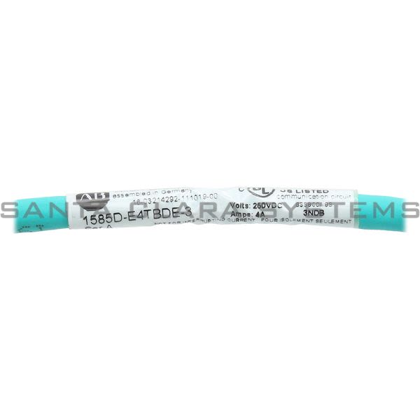 Allen Bradley 1585D-E4TBDE-3 Ethernet Patchcord Product Image