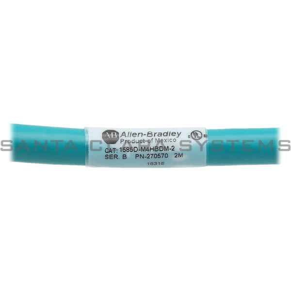 Allen Bradley 1585D-M4HBDM-2 Ethernet Cable Product Image