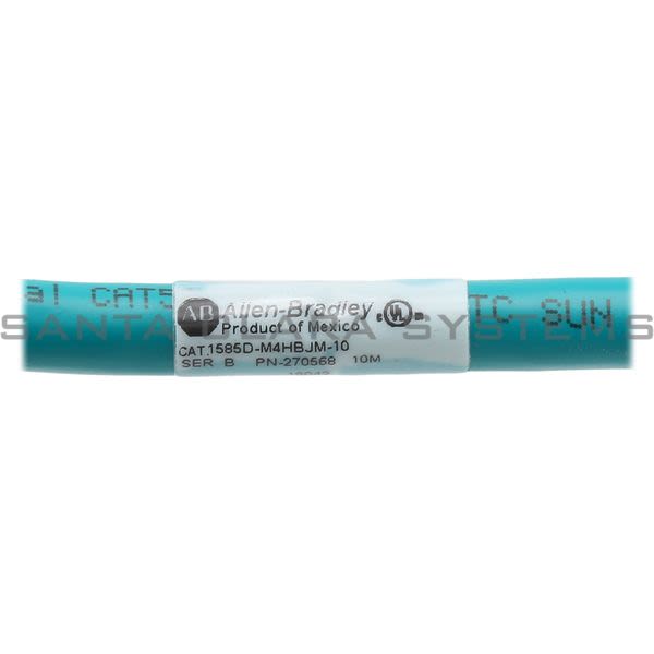 Allen Bradley 1585D-M4HBJM-10 Ethernet Cable Product Image