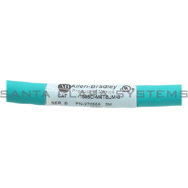 Allen Bradley 1585D-M4TBJM-3 Ethernet Cable Product Image