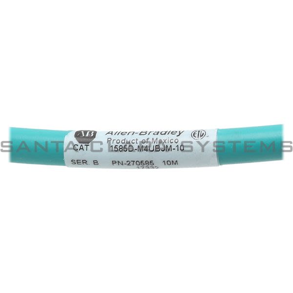 Allen Bradley 1585D-M4UBJM-10 Ethernet Cable Product Image