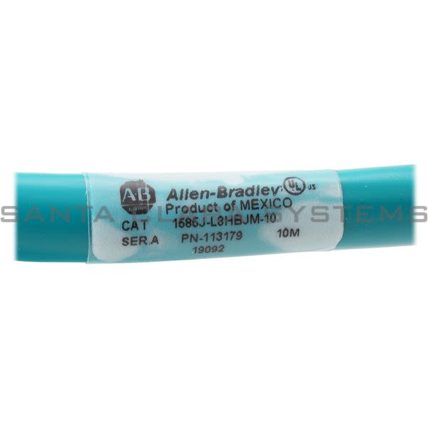 Allen Bradley 1585J-L8HBJM-10 Ethernet Cable Product Image
