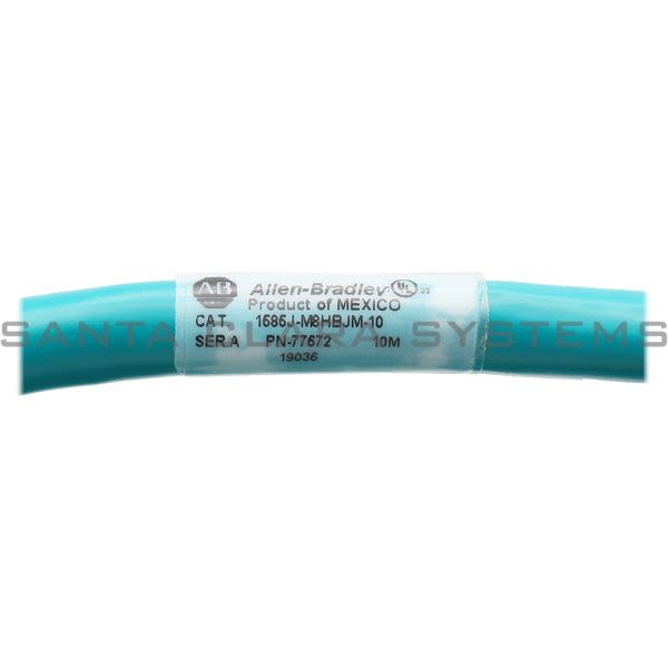 Allen Bradley 1585J-M8HBJM-10 Ethernet Cable Product Image