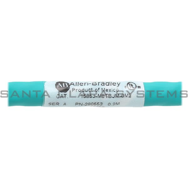Allen Bradley 1585J-M8TBJM-0M2 Ethernet Cable Product Image