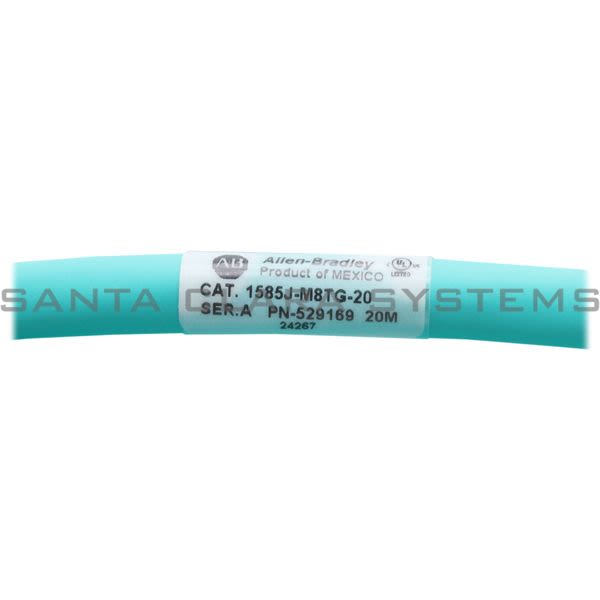 Allen Bradley 1585J-M8TG-20 Ethernet Cable Product Image