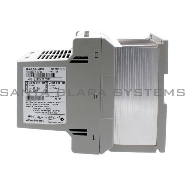 Allen Bradley 160-AA04NPS1 Drive Product Image