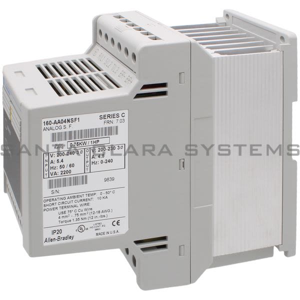 Allen Bradley 160-AA04NSF1 Drive Product Image