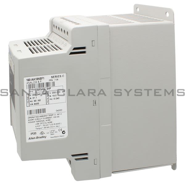 Allen Bradley 160-AA18NSF1 AC Drive Product Image