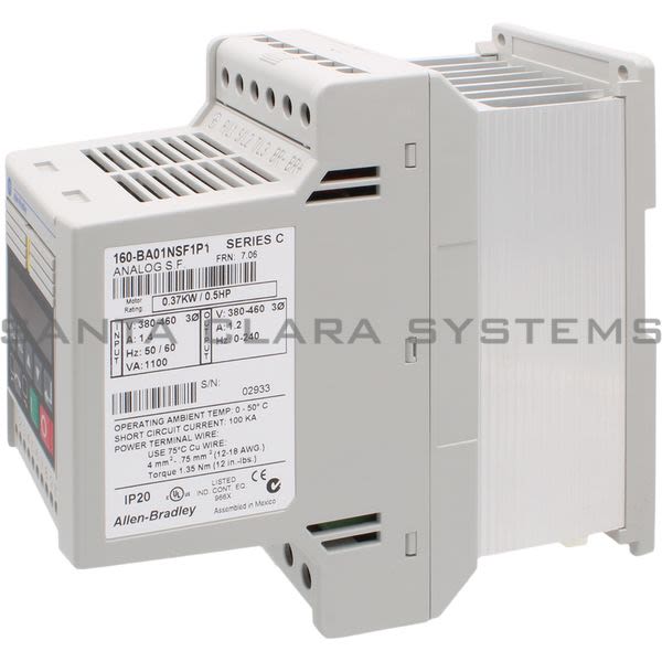 Allen Bradley 160-BA01NSF1P1 Drive Product Image