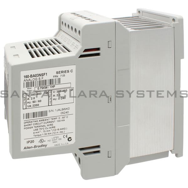 Allen Bradley 160-BA03NSF1 Drive Product Image