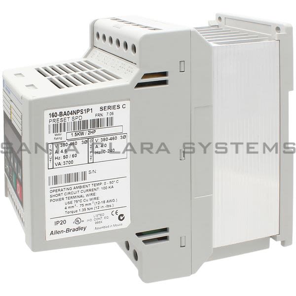 Allen Bradley 160-BA04NPS1P1 Drive Product Image