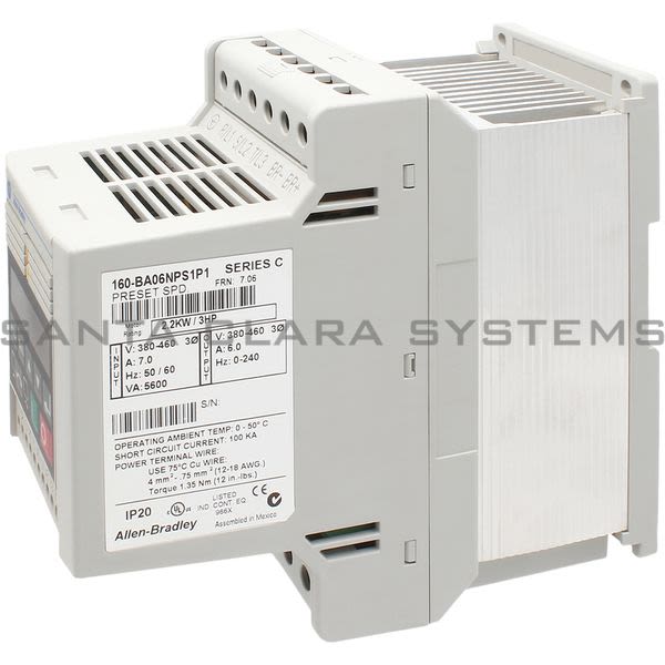 Allen Bradley 160-BA06NPS1P1 Drive Product Image