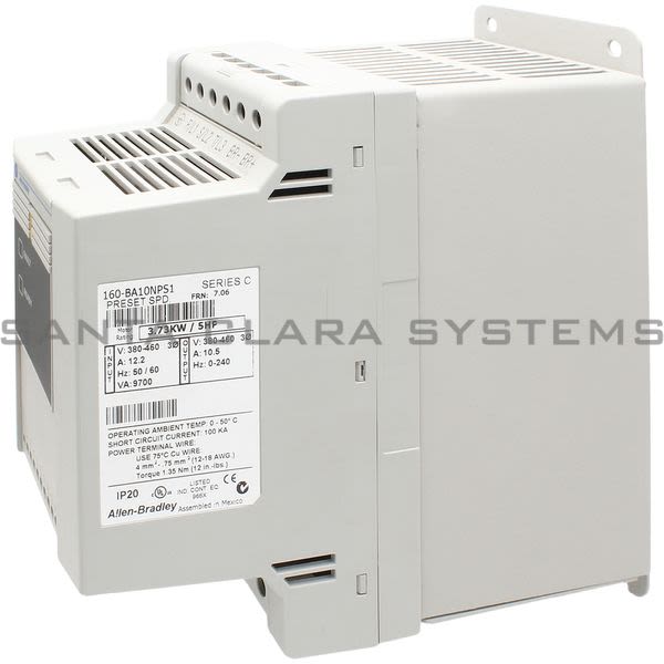 Allen Bradley 160-BA10NPS1 Drive Product Image