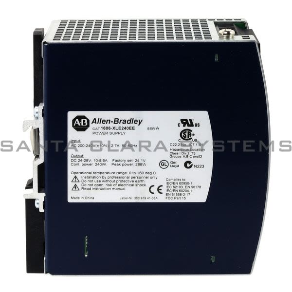 Allen Bradley 1606-XLE240EE  Power Supply Product Image
