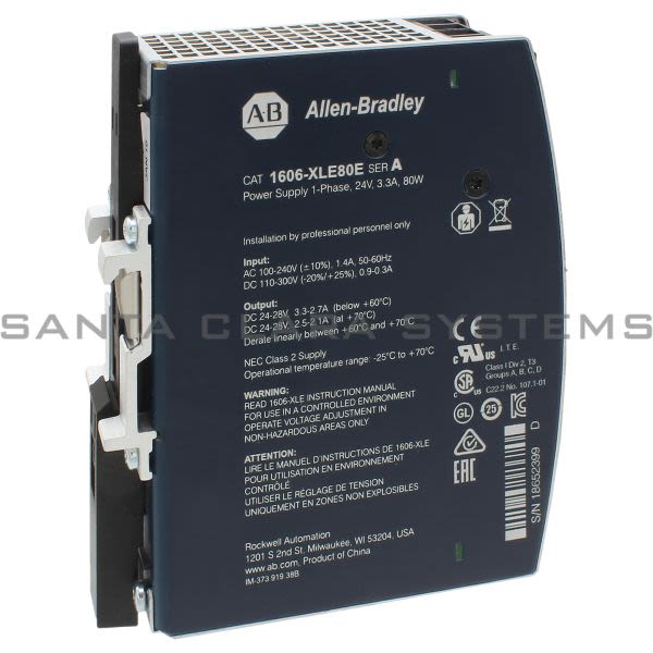 Allen Bradley Essential Power Supply 1606-XLE80E En stock y listos para
