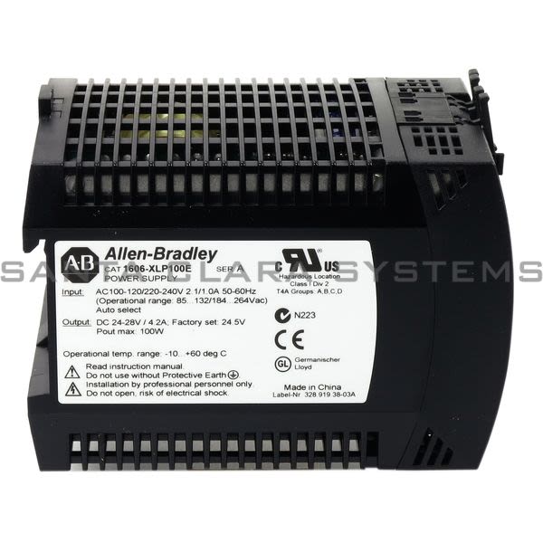 Allen Bradley 1606-XLP100E Power Supply Product Image