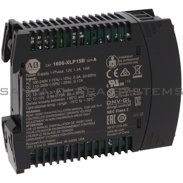 Allen Bradley 1606-XLP15B Power Supply Product Image