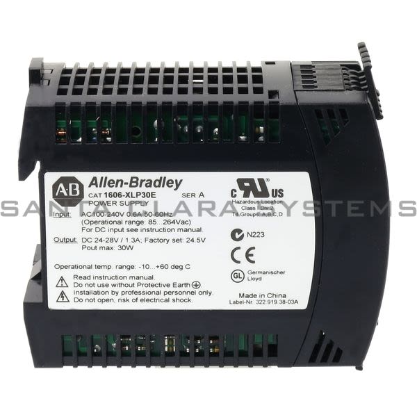 Allen Bradley 1606-XLP30E  Power Supply Product Image