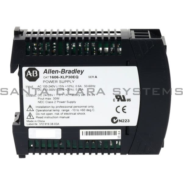 Allen Bradley 1606-XLP30EQ  Power Supply Product Image