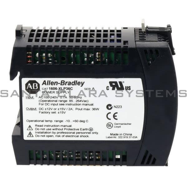 Allen Bradley 1606-XLP36C  Power Supply Product Image