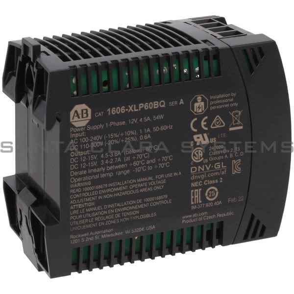 Allen Bradley 1606-XLP60BQ  Product Image