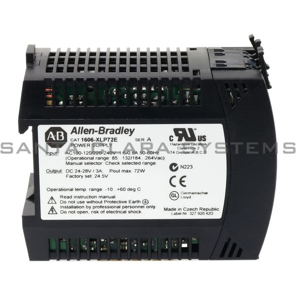 Allen Bradley 1606-XLP72E  Power Supply Product Image