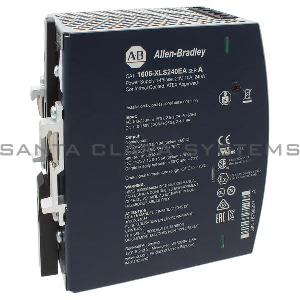 Allen Bradley 1606-XLS240EA Power Supply Product Image