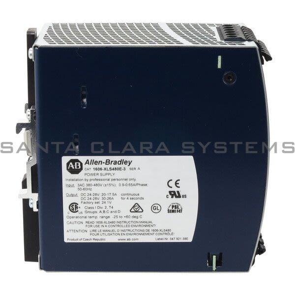 Allen Bradley 1606-XLS480E-3 Performance Power Supply Product Image