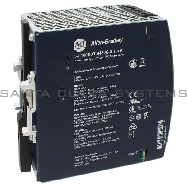Allen Bradley 1606-XLS480G-3 Power Supply Product Image