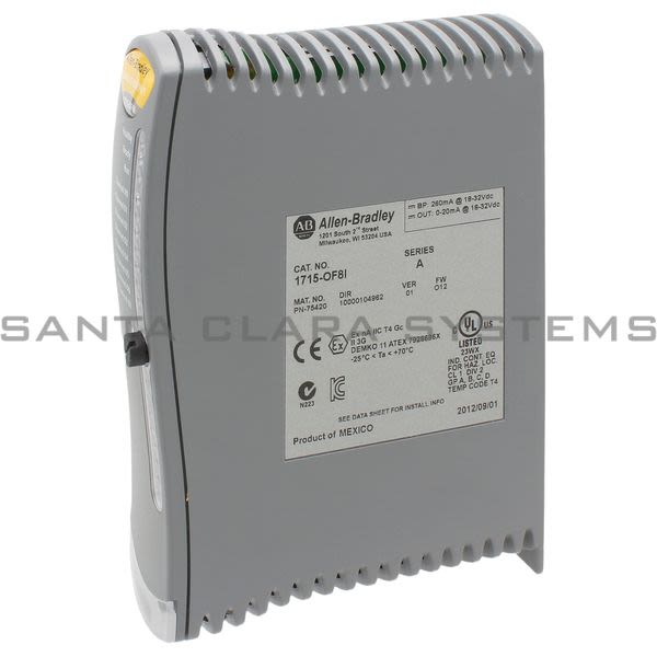 Allen Bradley 1715-OF8I Analog Output Module Product Image