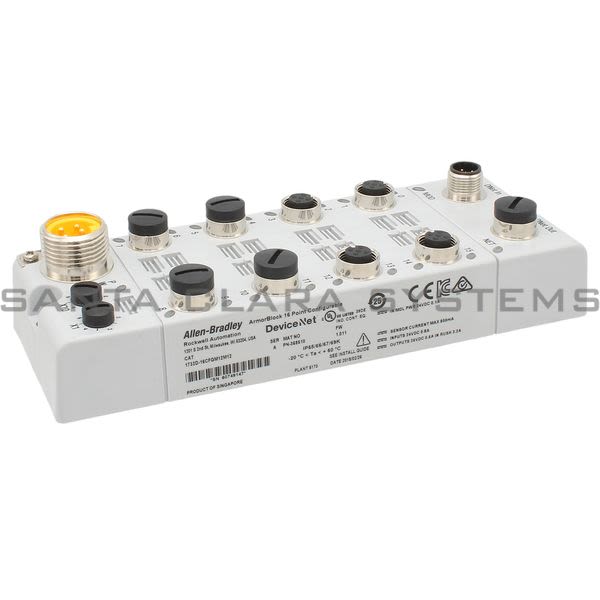 Allen Bradley 1732D-16CFGM12M12  Armor Block DeviceNet I/O Product Image