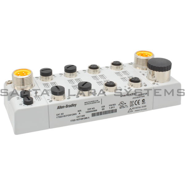 Allen Bradley 1732D-16CFGM12MN  Digital I/O Module | ArmorBlock Product Image