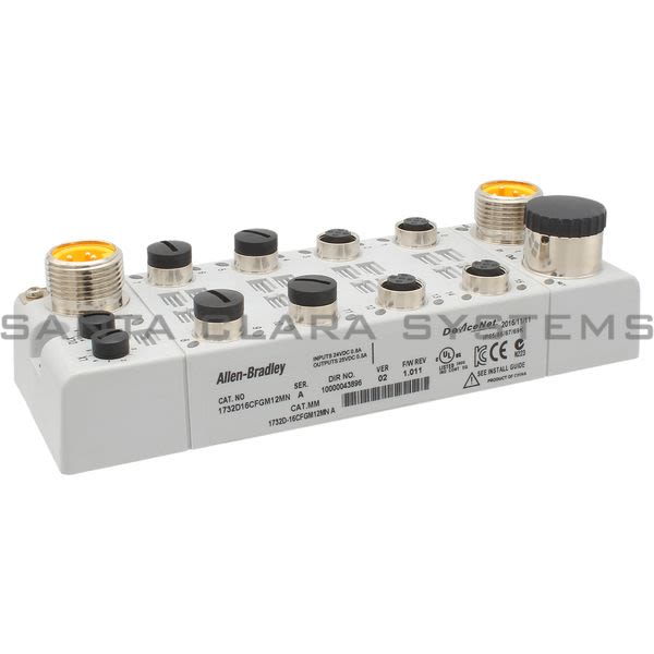 Allen Bradley 1732D-16CFGM12MN  Digital I/O Module | ArmorBlock Product Image
